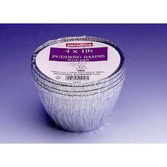 Foil Pudding Basins with Lids