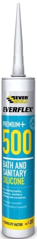 Everflex 500 Bath & Sanitary Silicone 310ml