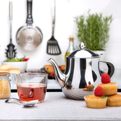Stainless Steel Collection Tea Pot