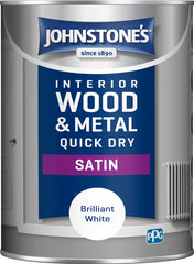 Quick Dry Satin - Brilliant White