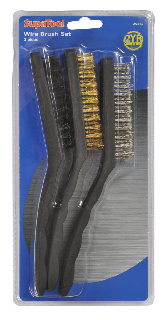 3 Piece Wire Brush Set
