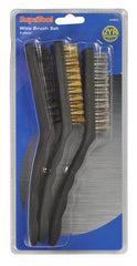3 Piece Wire Brush Set