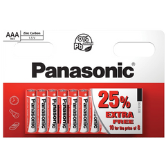 Zinc AAA Batteries
