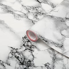Self Adhesive Film - Marble White