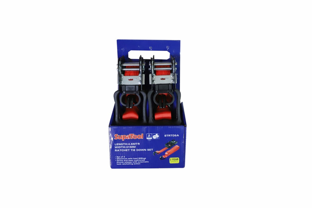 Ratchet Tie Down Set