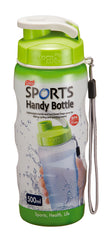 Green Sports Handy Bottle with Carry Strap