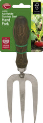 Ash Handle Stainless Steel Hand Fork