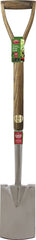 Ash Handle Stainless Steel Border Spade