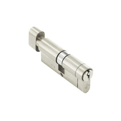 BS 1* Star Euro Double Thumbturn Cylinder Nickel