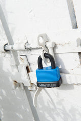 Aluminium Weatherproof Padlock with Thermoplastic Cover