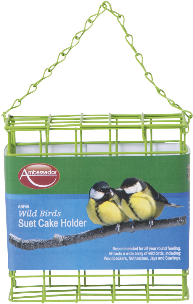 Wild Birds Suet Cake Holder
