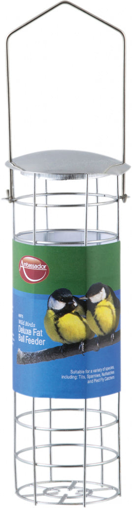 Wild Birds Deluxe Fat Ball Feeder