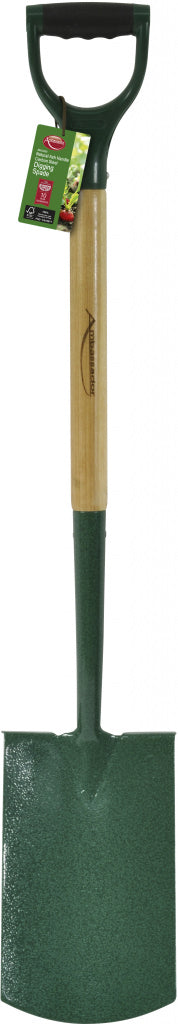 Natural Ash Handle Carbon Steel Digging Spade