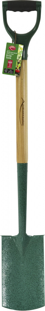 Natural Ash Handle Carbon Steel Border Spade