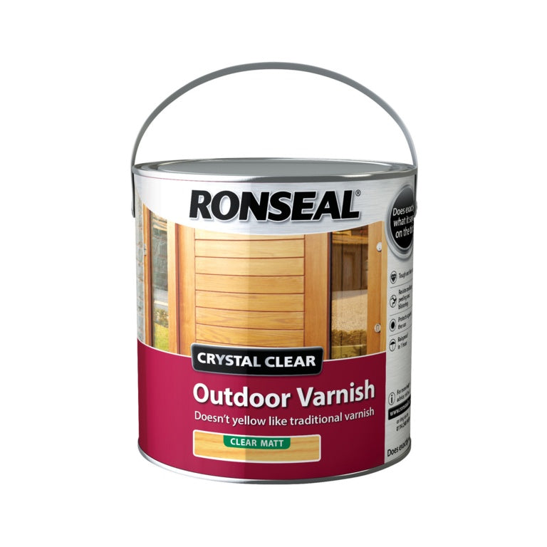 Crystal Clear Outdoor Varnish 2.5L