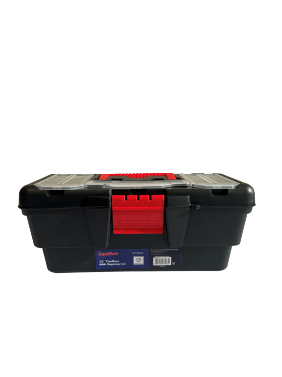 Toolbox With Organiser Lid