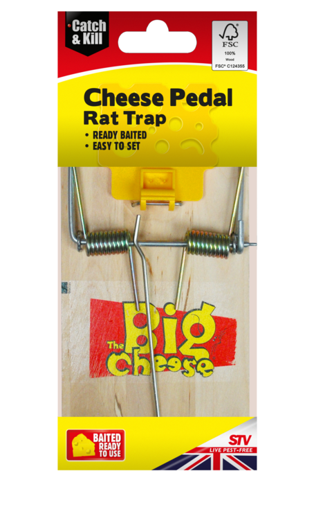 Cheese Pedal Rat Trap