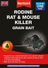 Rodine Rat & Mouse Killer Grain Bait
