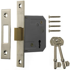 3 Lever Mortice Deadlock 63mm