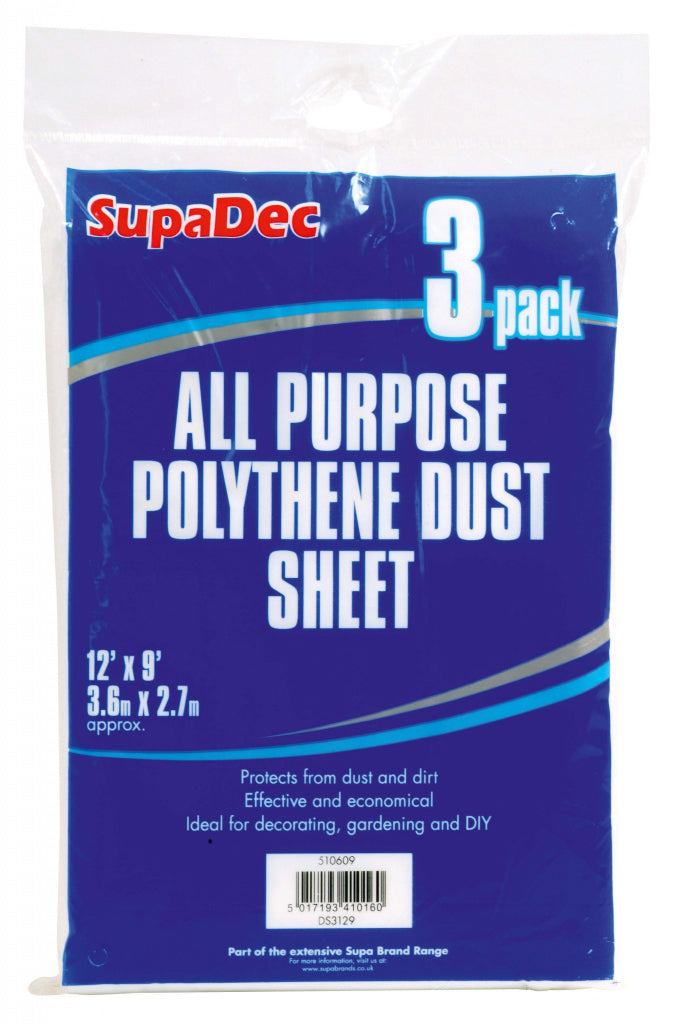 All Purpose Polythene Dust Sheets