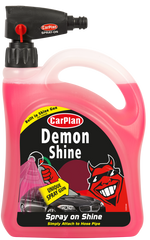 Demon Shine Spray on Shine With Gun