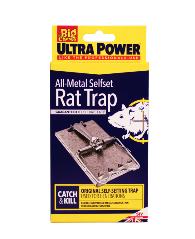 All Metal Self Set Rat Trap