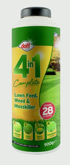 4 In 1 Complete Lawn Feed, Weed & Mosskiller