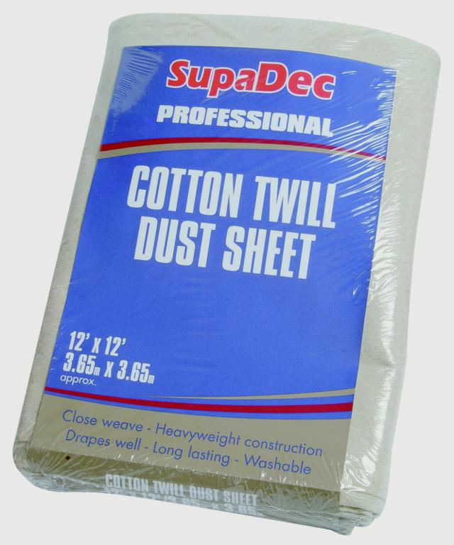 Cotton Twill Dust Sheet