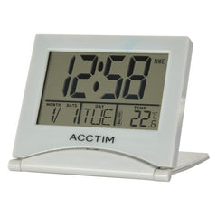 Mini Flip II Travel LCD Alarm Clock