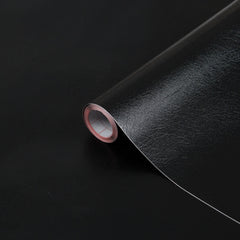 Self Adhesive Film - Leather Black