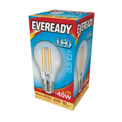 LED Filament GLS E27 470LM ES