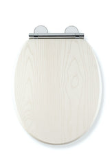 White Oak Flexi Fix Toilet Seat