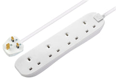 4 Gang Extension Lead With 1m Cable