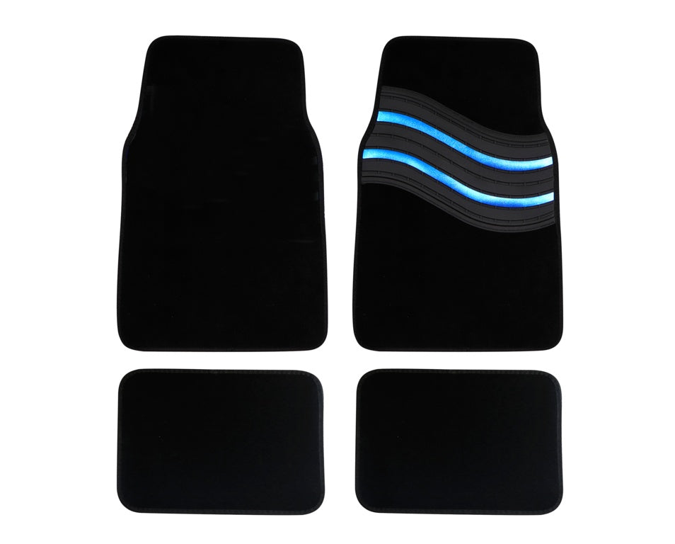 Wave Carpet Car Mat Set
