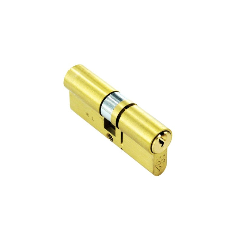 BS 3 Star Thumb Brass Cylinder
