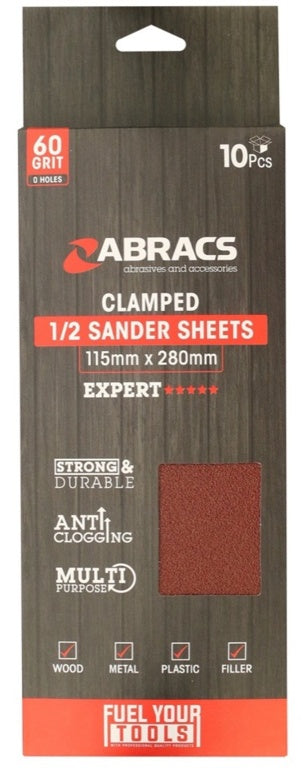Orbital Clamped Sanding Sheet Coarse