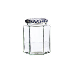 Hexagonal Twist Top Jar