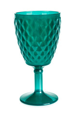 Tuscany Emerald Wine Glass