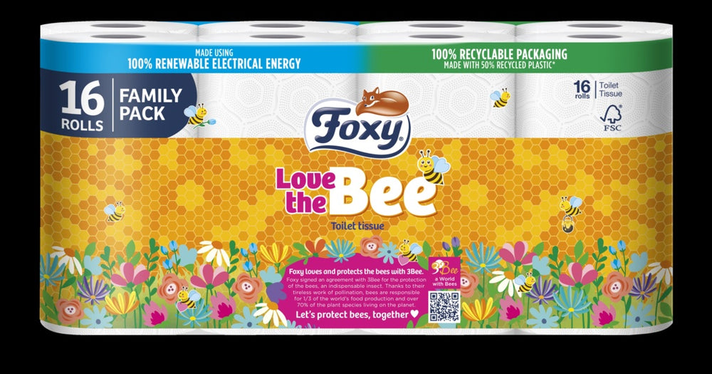 Love The Bee Toilet Roll
