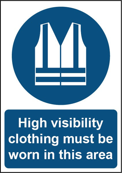 Hi Vis Clothing Must Be Worn