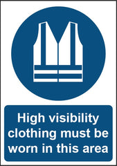 Hi Vis Clothing Must Be Worn