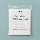 100% Recycled Dust Sheet