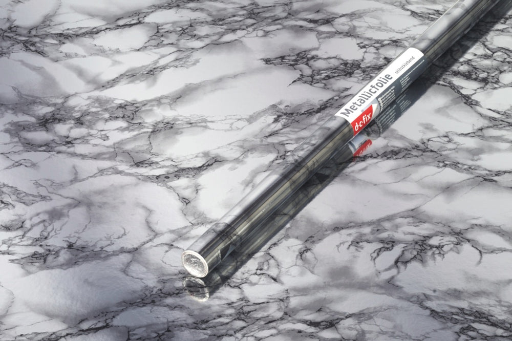 Self Adhesive Film - Metallic Marble