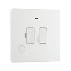 13a Plastic Switched Fused Spur With LED