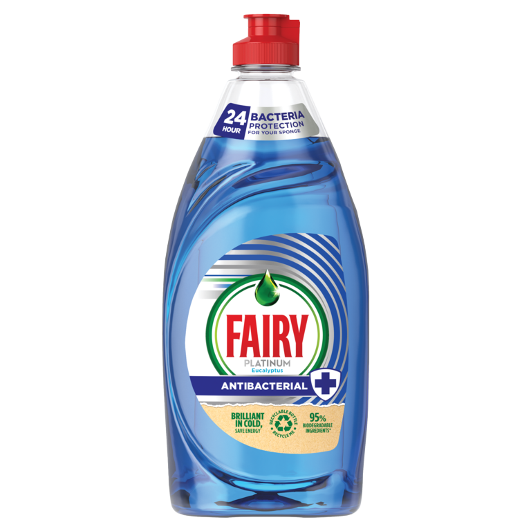 Platinum Anti Bacterial Washing Up Liquid 520ml