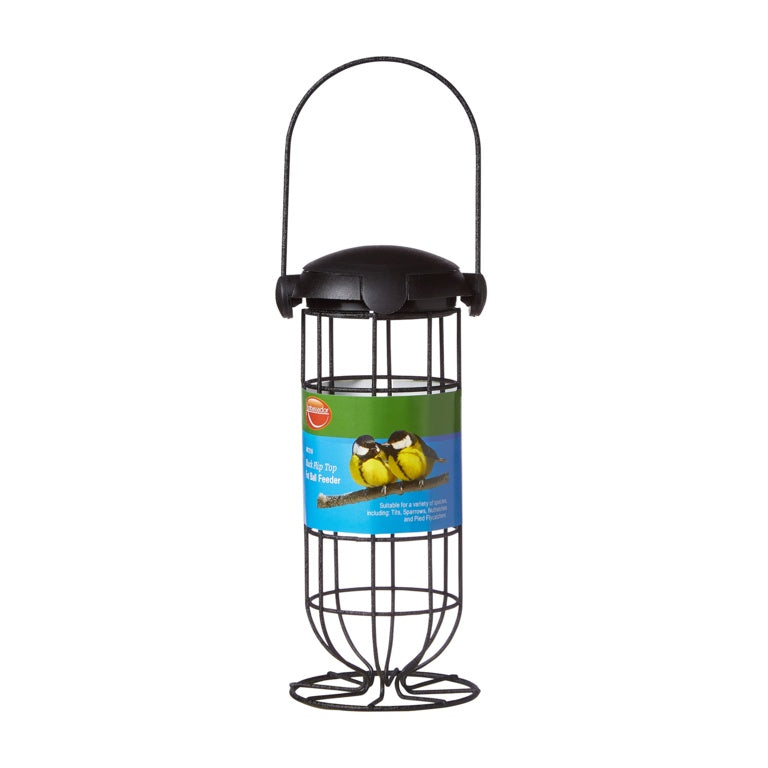 Black Flip Top Fatball Feeder