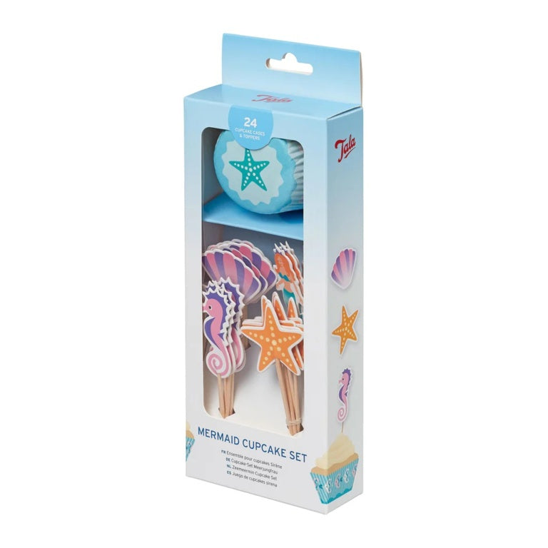 Mermaid Cupcake Set