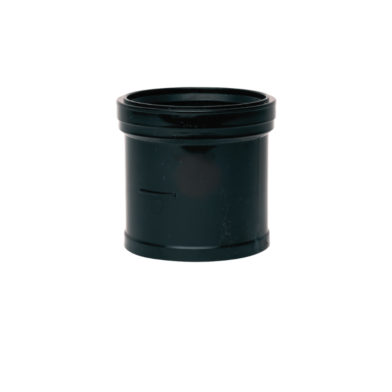Single Socket Coupler Black