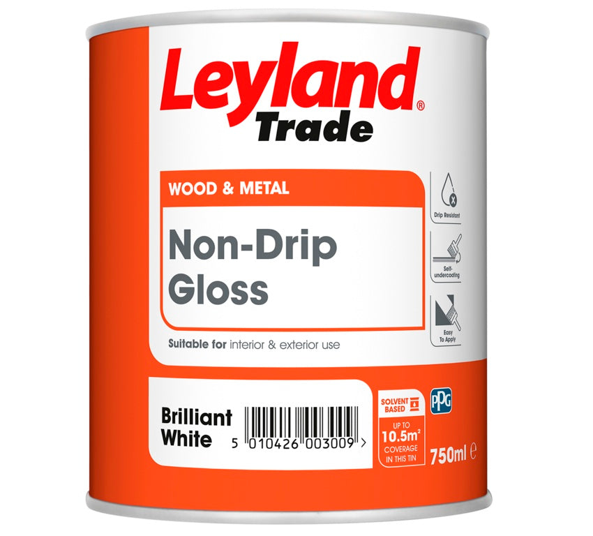 Non Drip Gloss Brilliant White