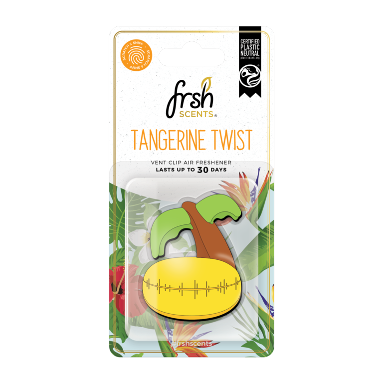 Tangerine Twist 3D Island Vent Air Freshener